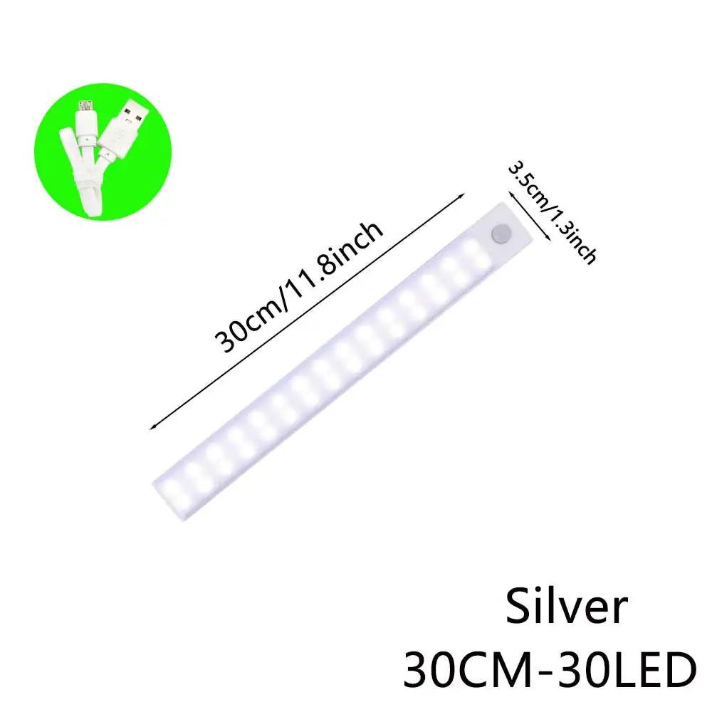 LED Bewegungsmelder Licht - Kabellos & USB Wiederaufladbar