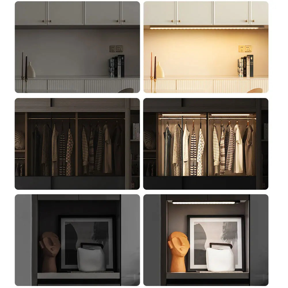 LED Bewegungsmelder Licht - Kabellos & USB Wiederaufladbar